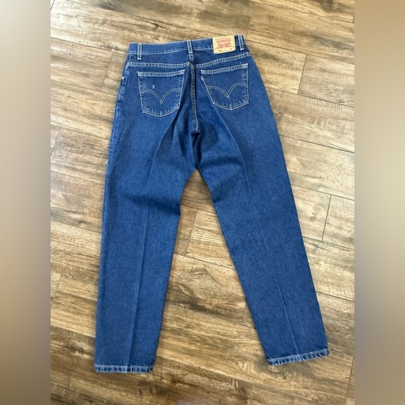 Vintage Levi’s 550 Classic Relaxed Medium Wash Jeans 12M, 90s High rise Classic - Picture 2 of 12